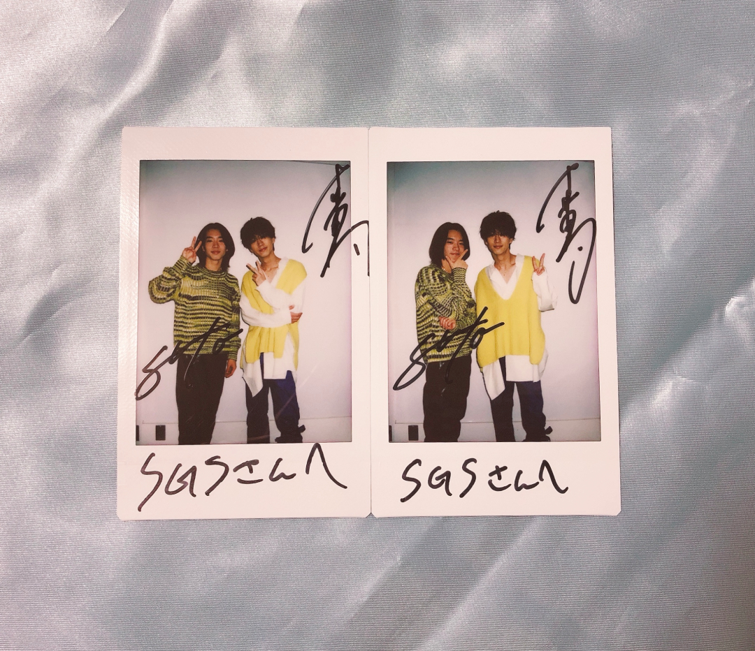 もーりーしゅーと(森英寿＆森愁斗) インタビュー記念“直筆サイン入り