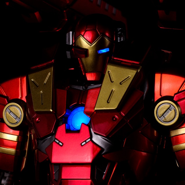 RE:EDIT IRON MAN #11 MODULAR IRONMAN W/Plasma Cannon & Vibro blade