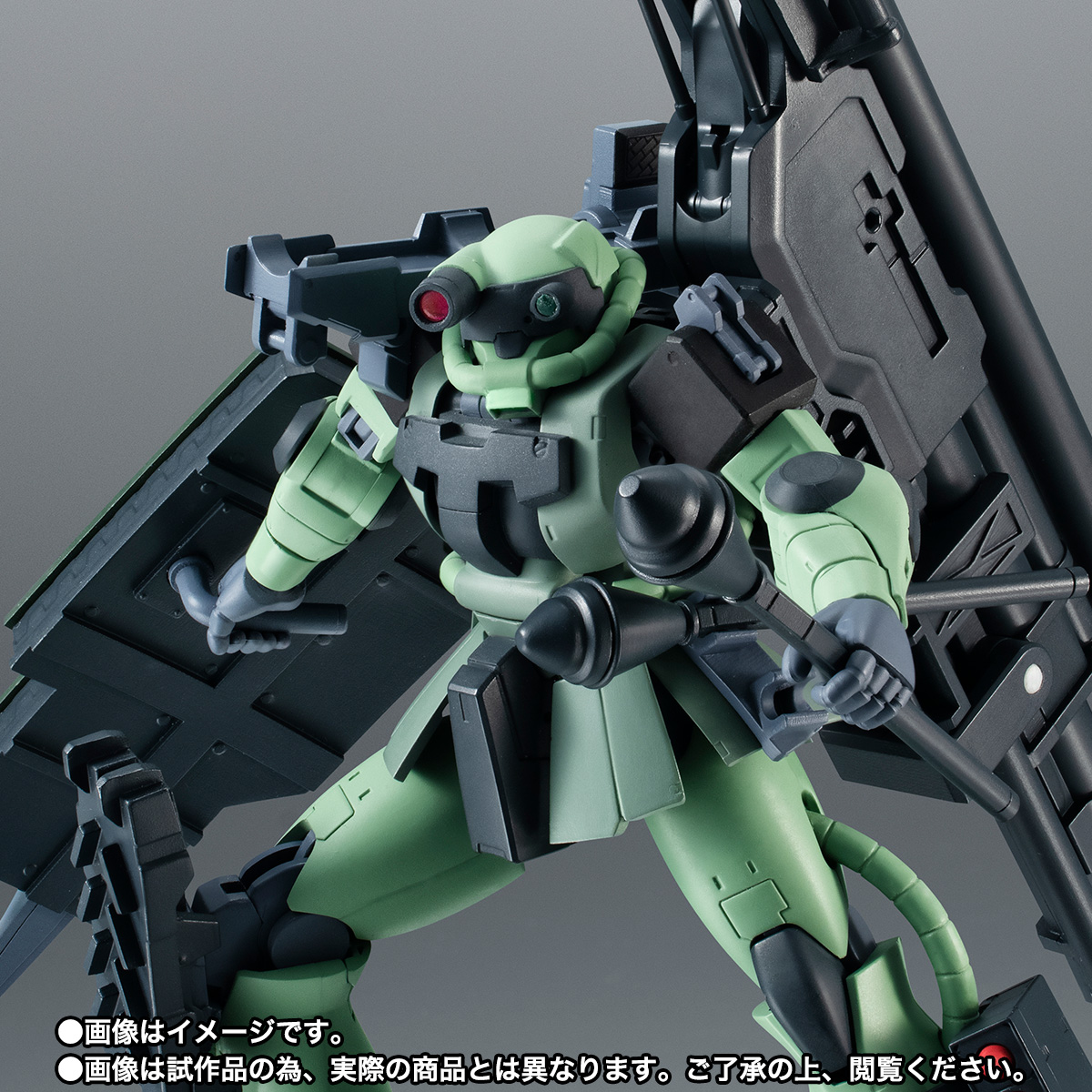 ROBOT魂 ＜SIDE MS＞ MS-06F ザクII (砲手用) ver. A.N.I.M.E. | 魂ウェブ
