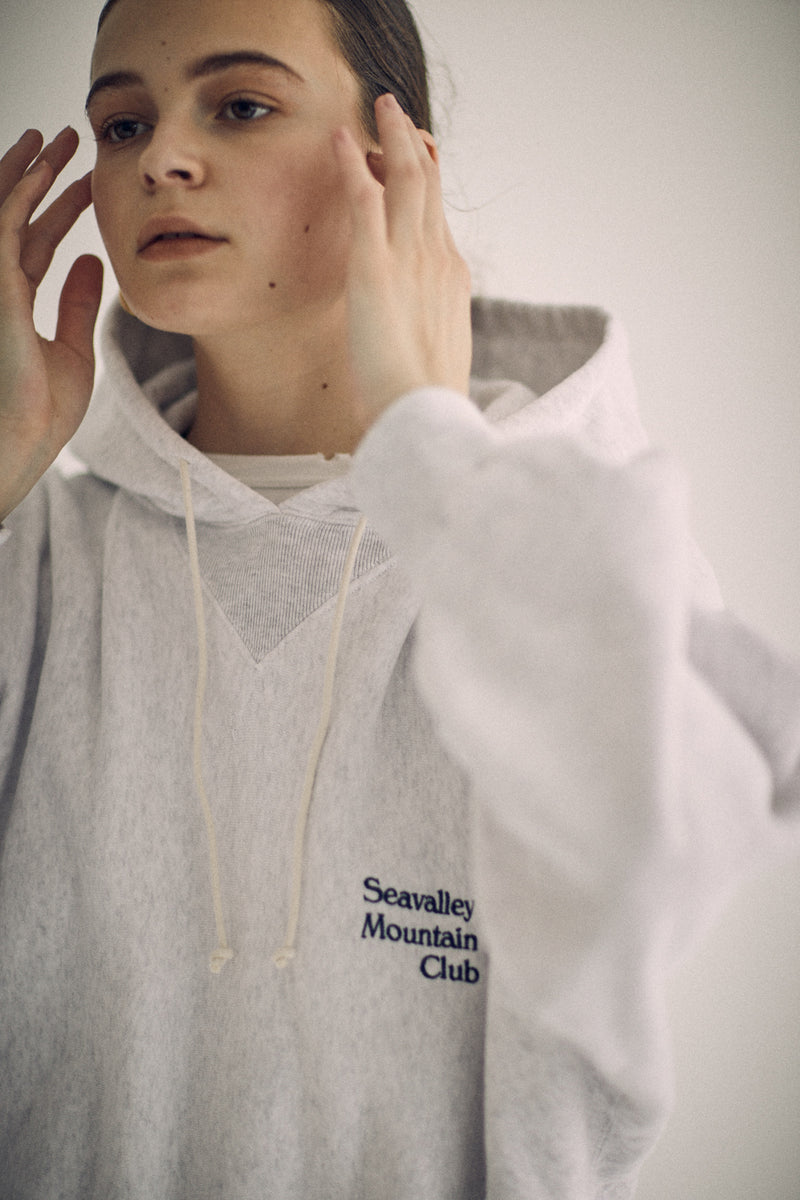 SEA Seavalley Mountain Club 70's HOODED SWEATSHIRT