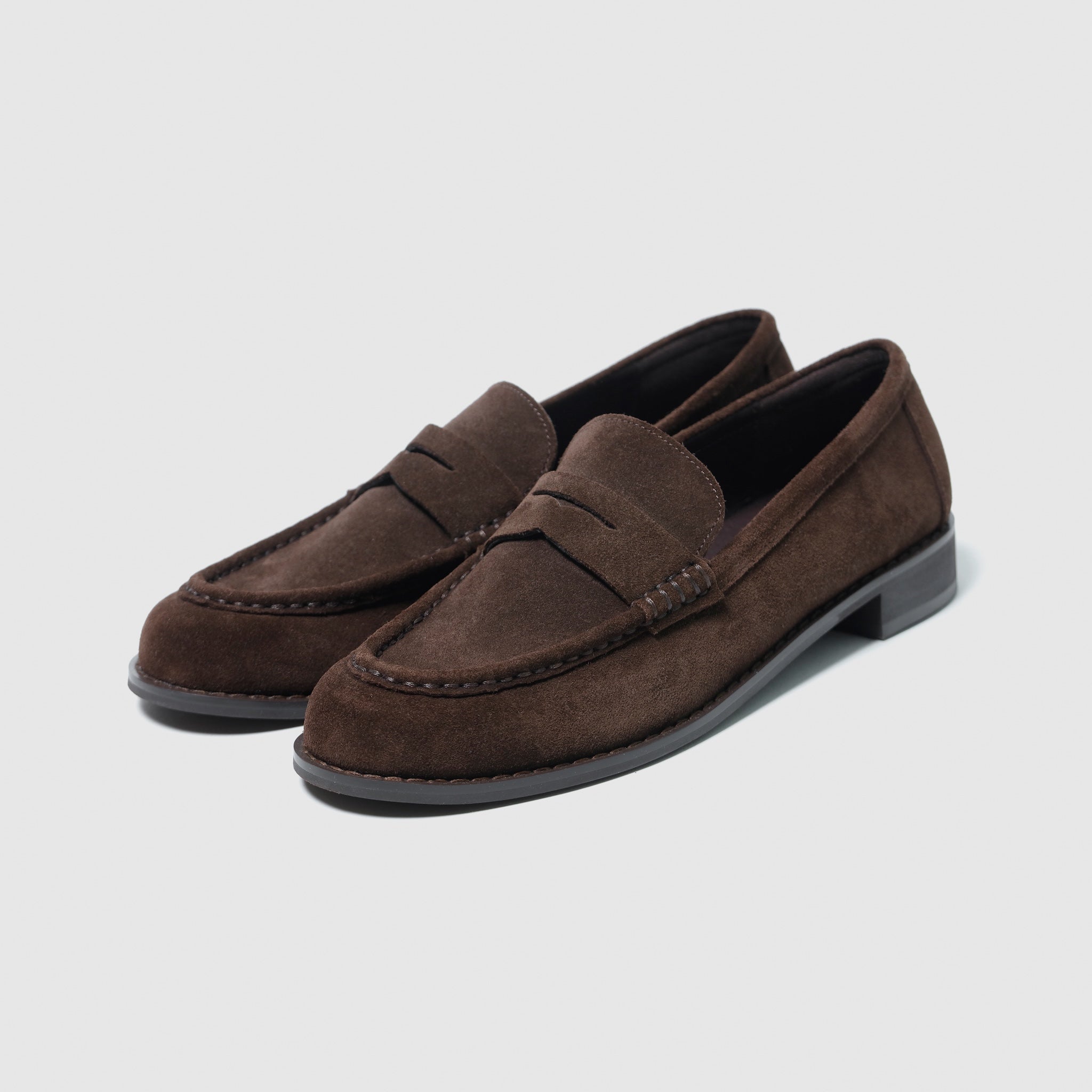 PLAINスエードローファー