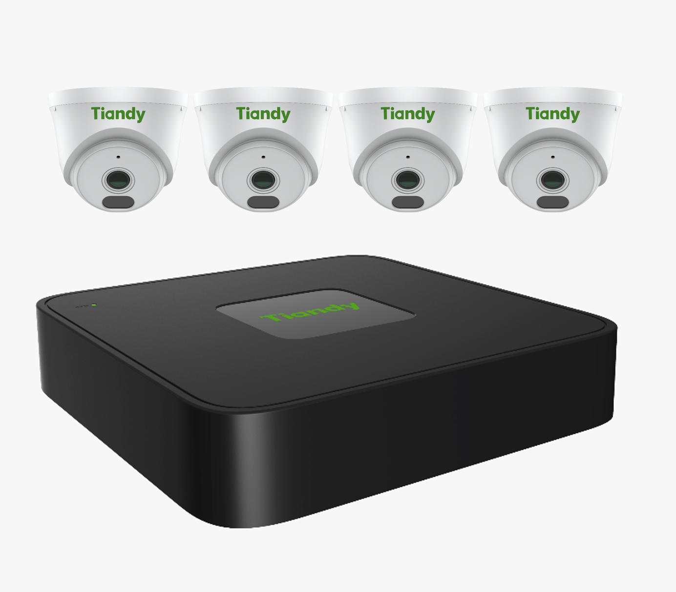 Tiandy 4 IP Camera Kit with 8CH Recorder & 1TB HDD – SecureRite