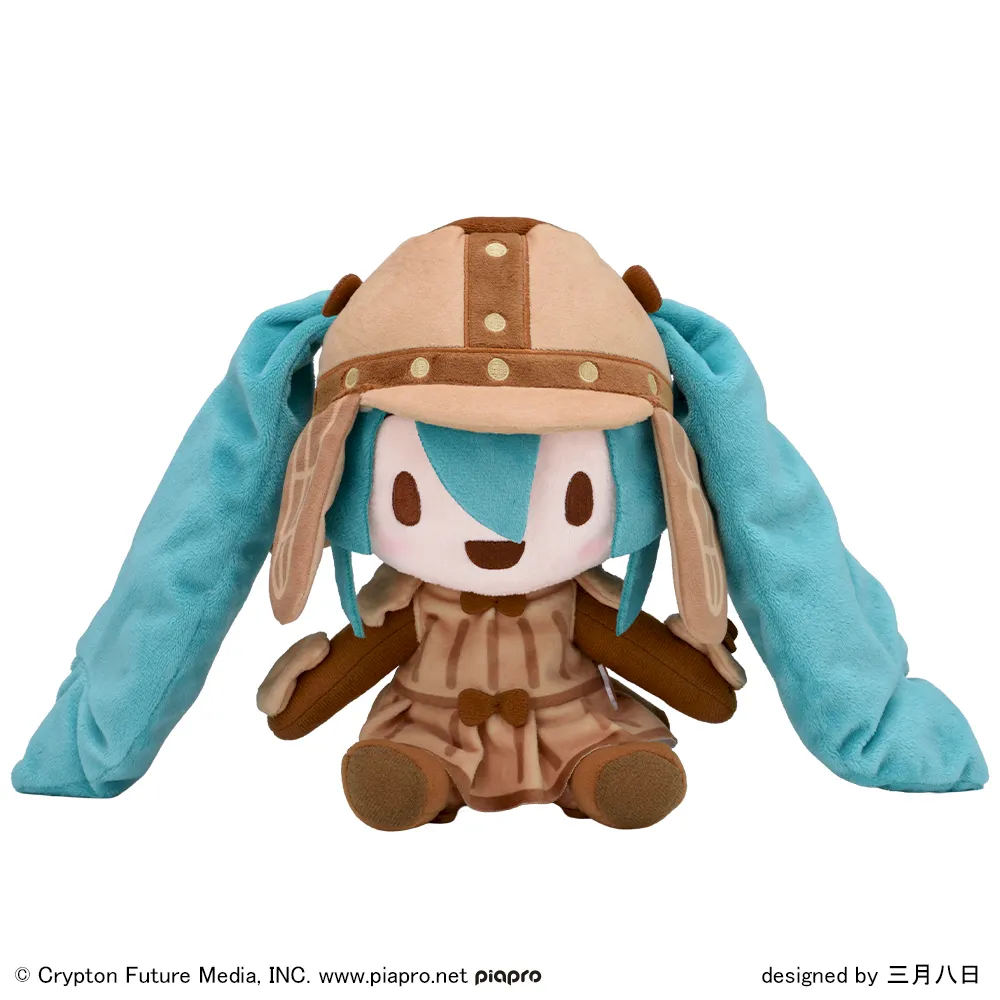 グッズ]初音ミクシリーズ はにわミク ふわぷち ぬいぐるみ(M