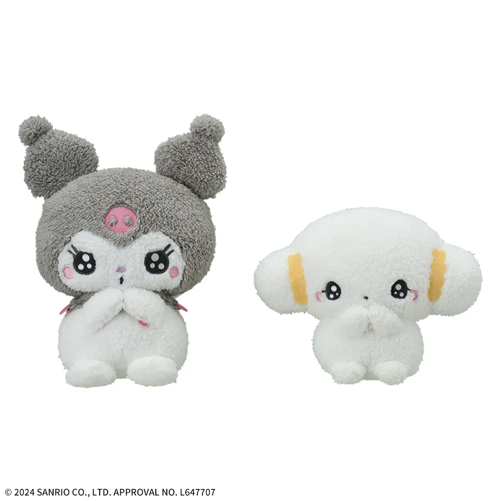 ゆるかわ サンリオキャラクターズ きゅるぽて Mぬいぐるみ“クロミ・こ