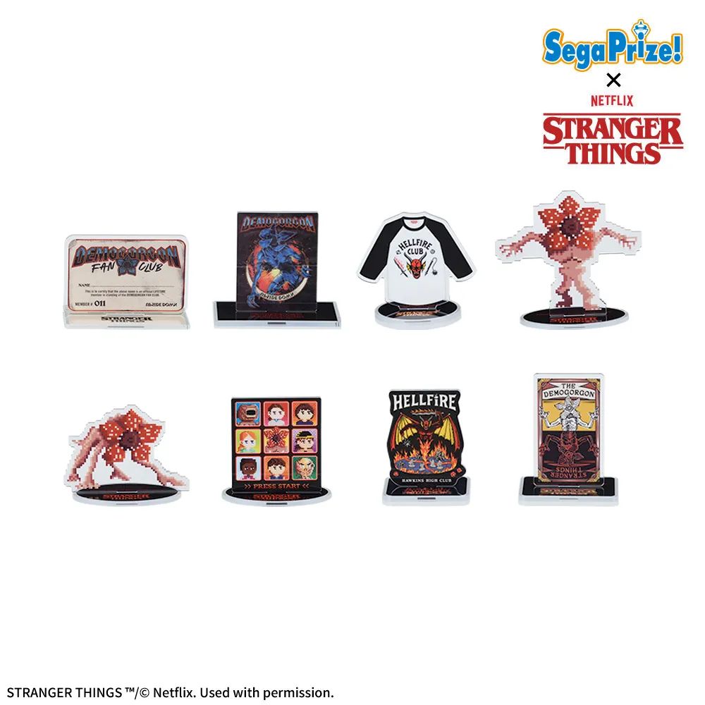 Netflixシリーズ 「ストレンジャー・シングス 未知の世界」 アクリル