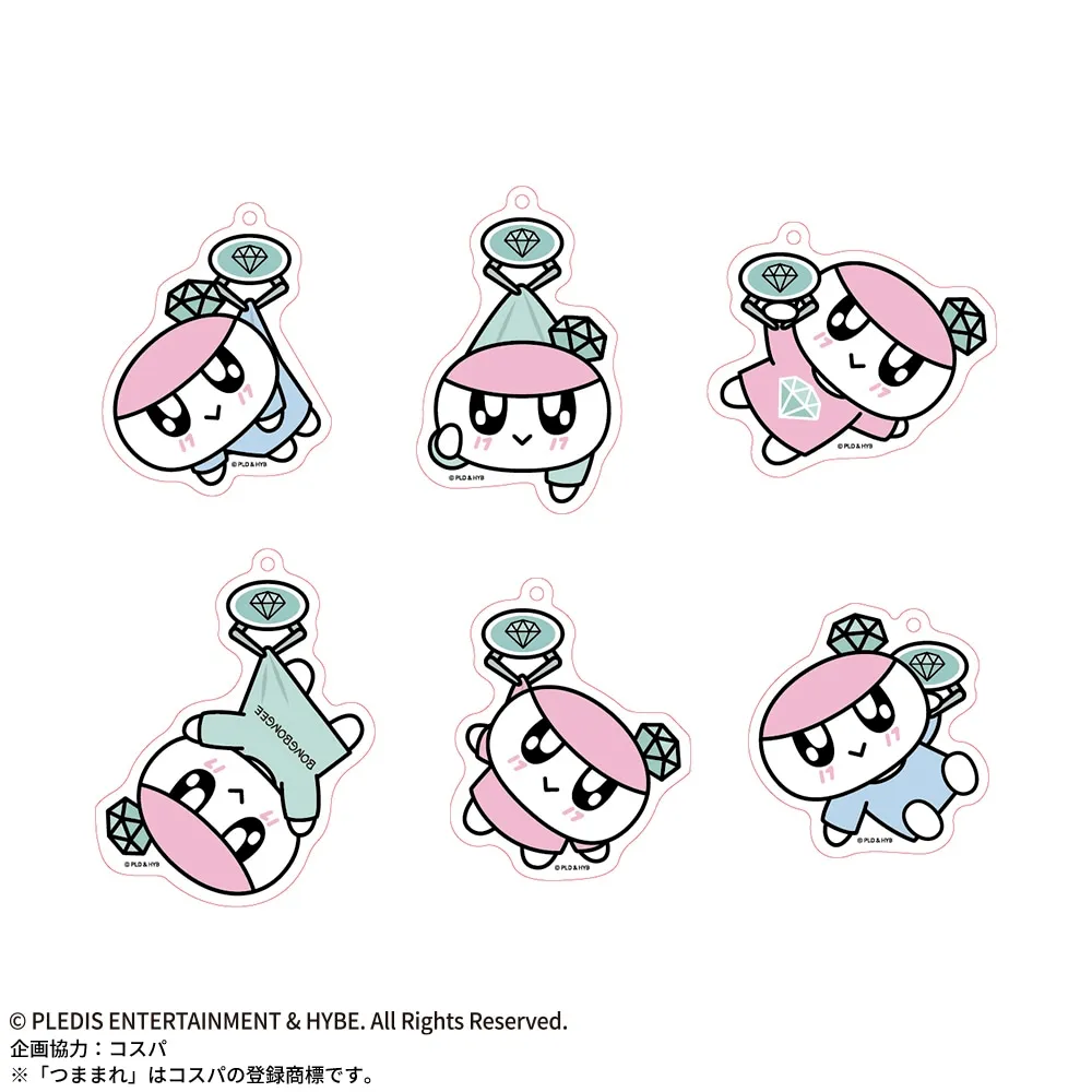 SEVENTEEN BONGBONGEE UFOつままれ アクリルキーチェーン｜プライズ