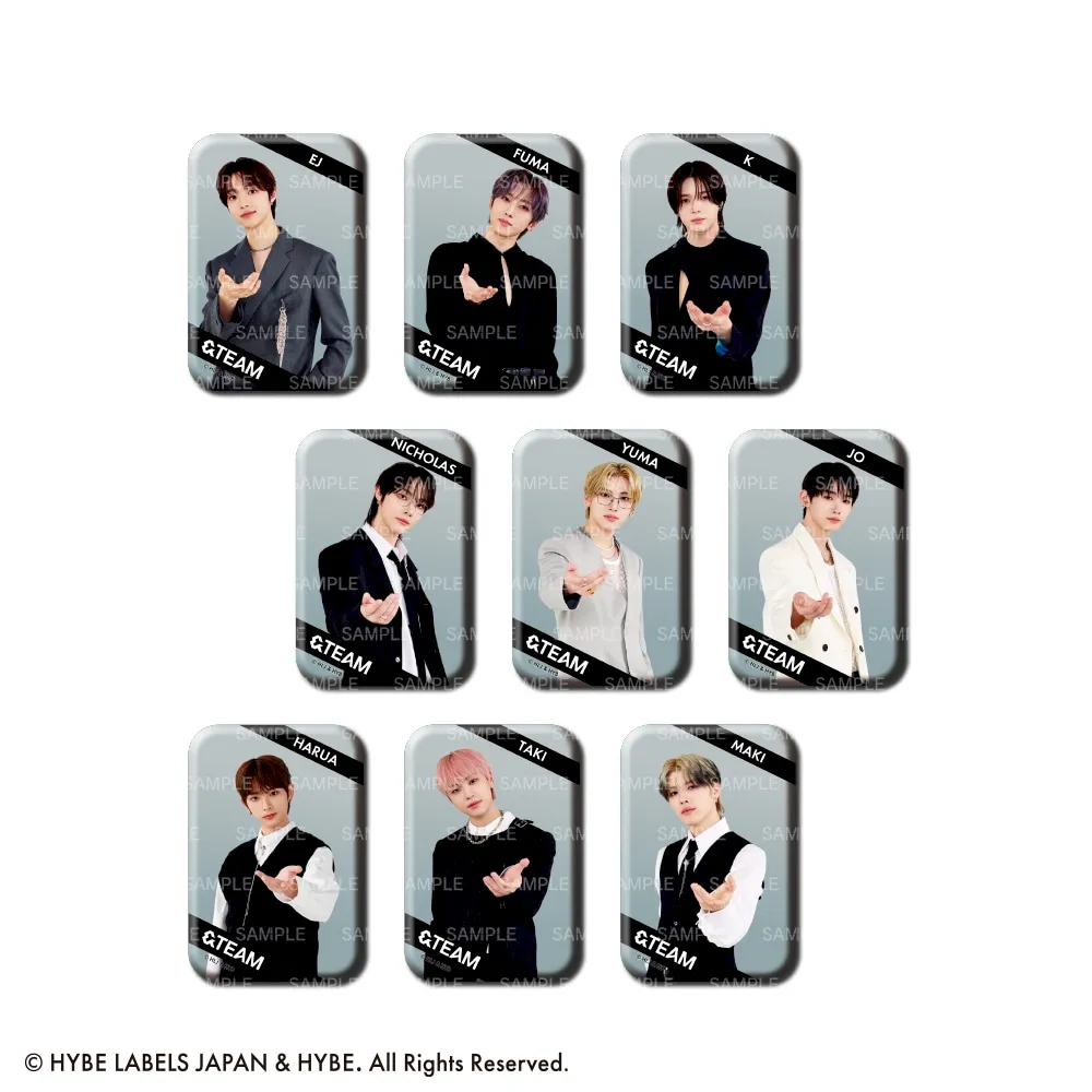 &TEAM 缶バッジ｜プライズ・くじ・グッズ情報ならセガプラザ