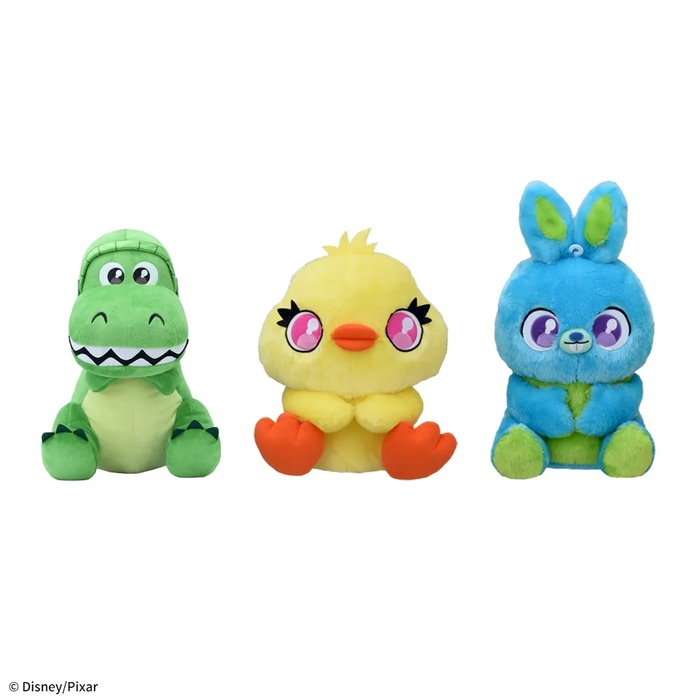 レックス&ダッキー&バニー うるりぃみぃ ぬいぐるみ｜プライズ・くじ