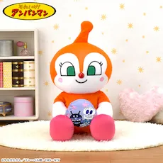 それいけ！アンパンマン なかよし小物入れぬいぐるみLL“ドキンちゃん