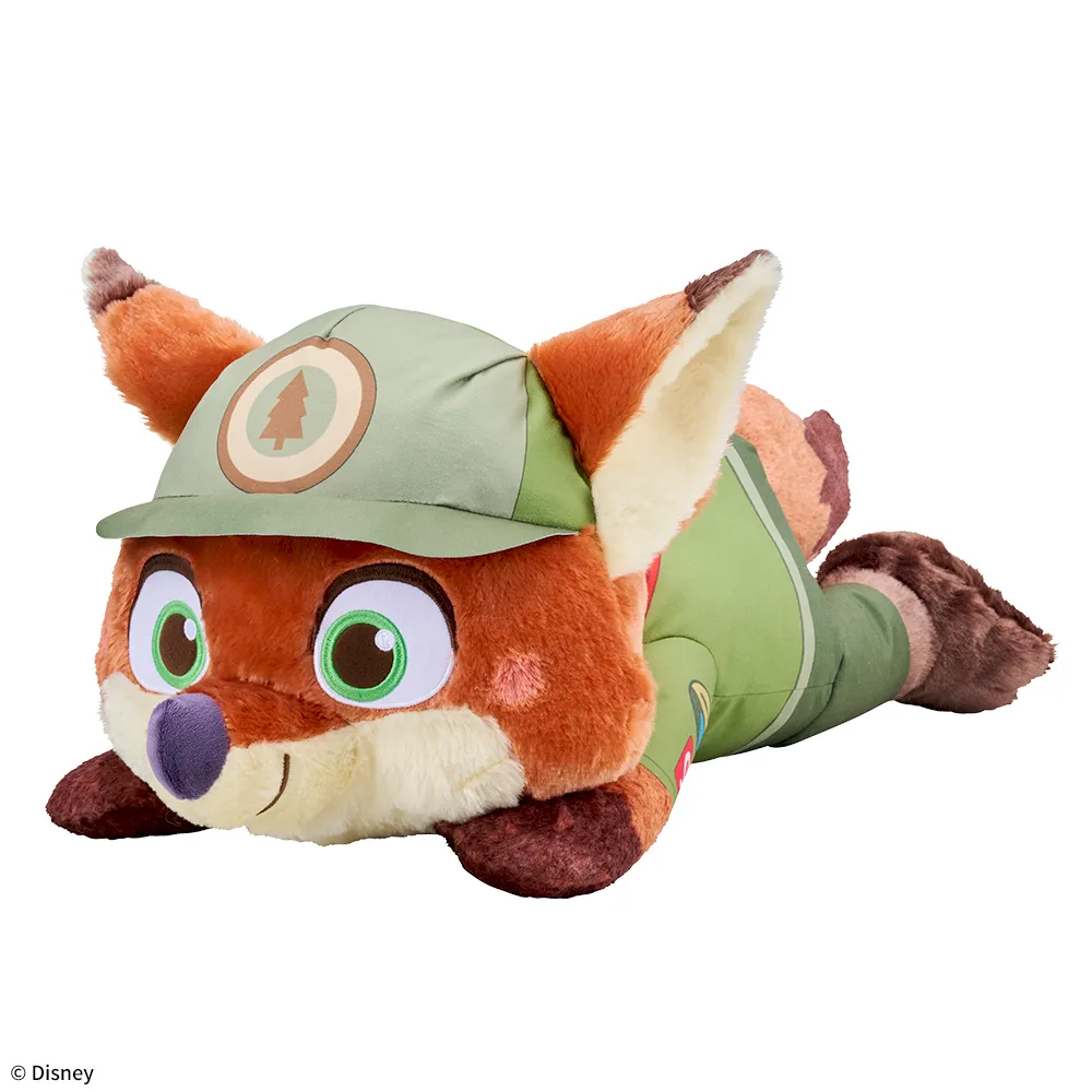 ズートピア 赤いほっぺ 寝そべり スーパーラージキッズぬいぐるみ
