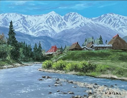 油彩画6号 「北アルプス白馬岳」 | ｜正光画廊