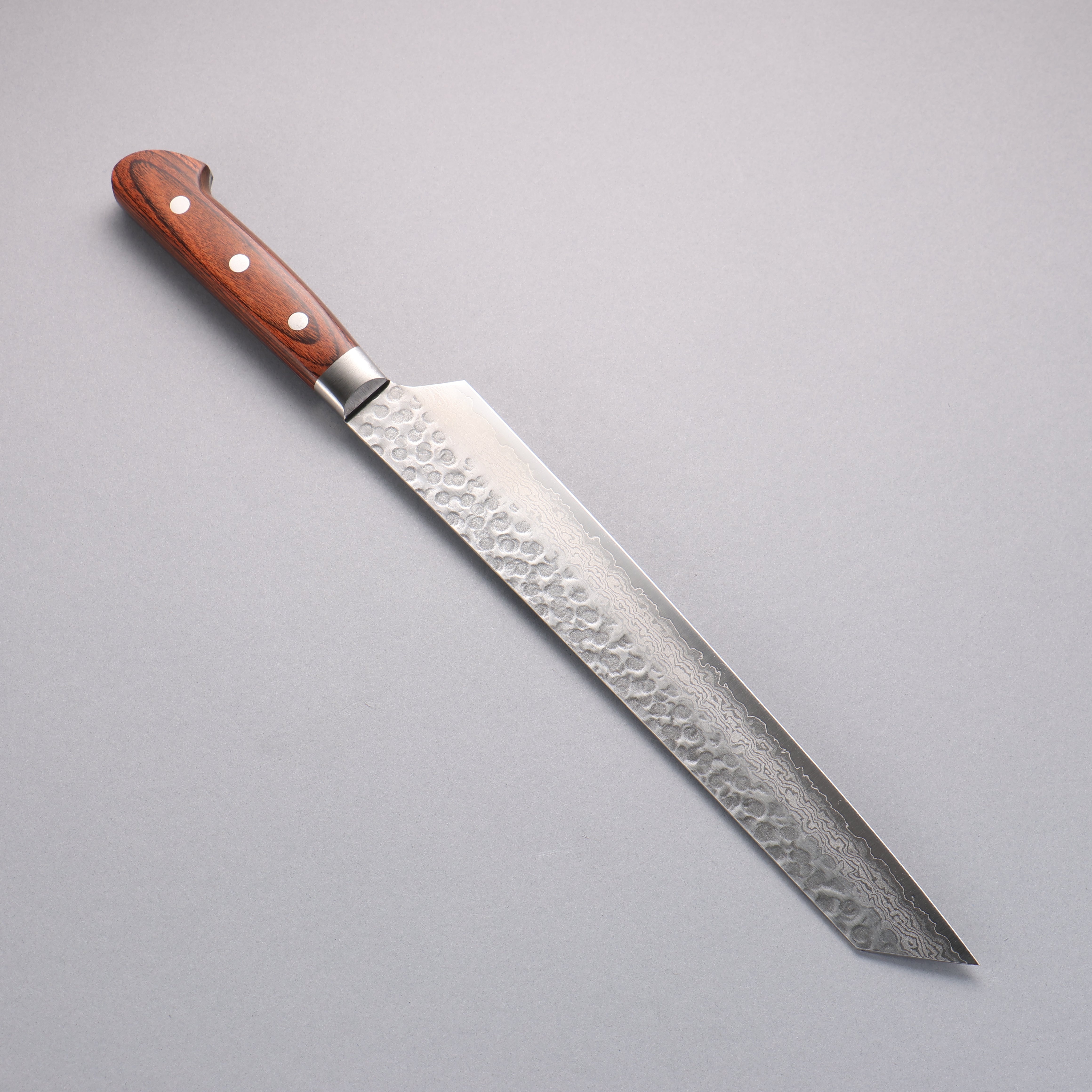 堺 孝行 VG10 17層 鎚目 ダマスカス 切付柳刃包丁 270mm – 清助刃物 Japan