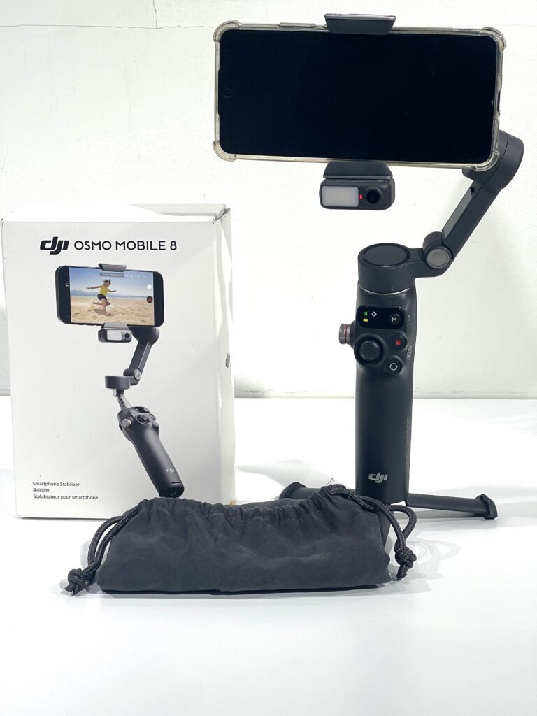 DJI Osmo Mobile 8 登場！360°回転する新世代スマートフォンジンバル