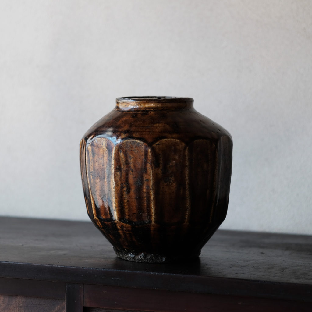 李氏朝鮮 飴釉面取壺 | 骨董と詩学 Antique & Poetics | 蛇韻律