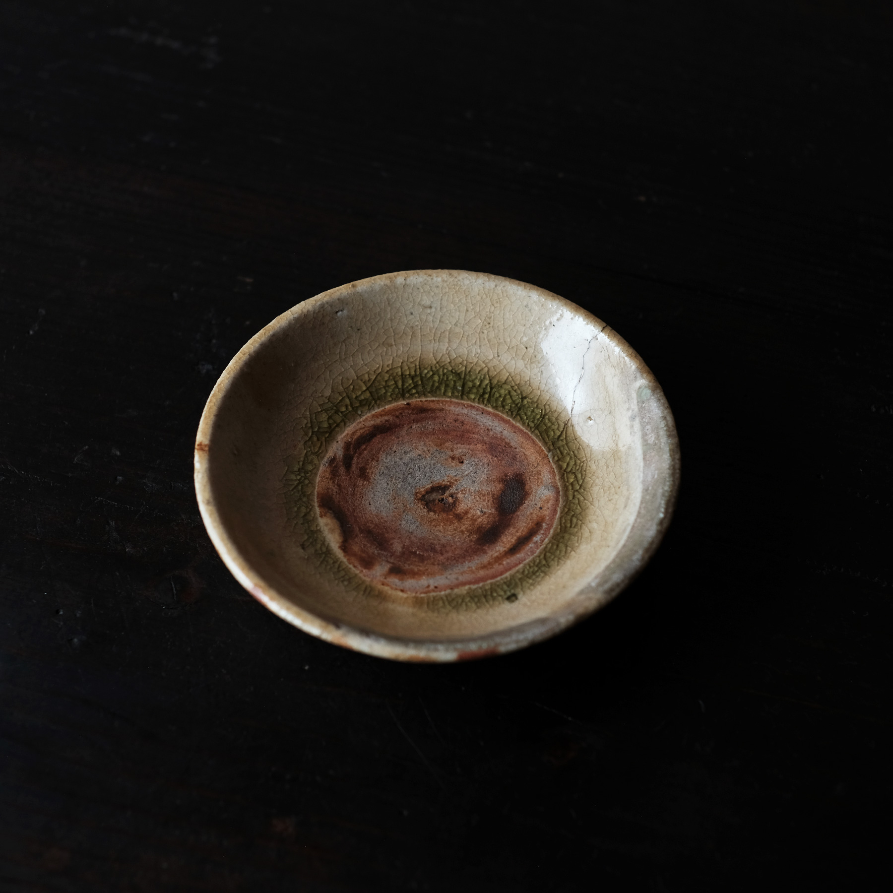 美濃 灰釉小皿 | 骨董と詩学 Antique & Poetics | 蛇韻律