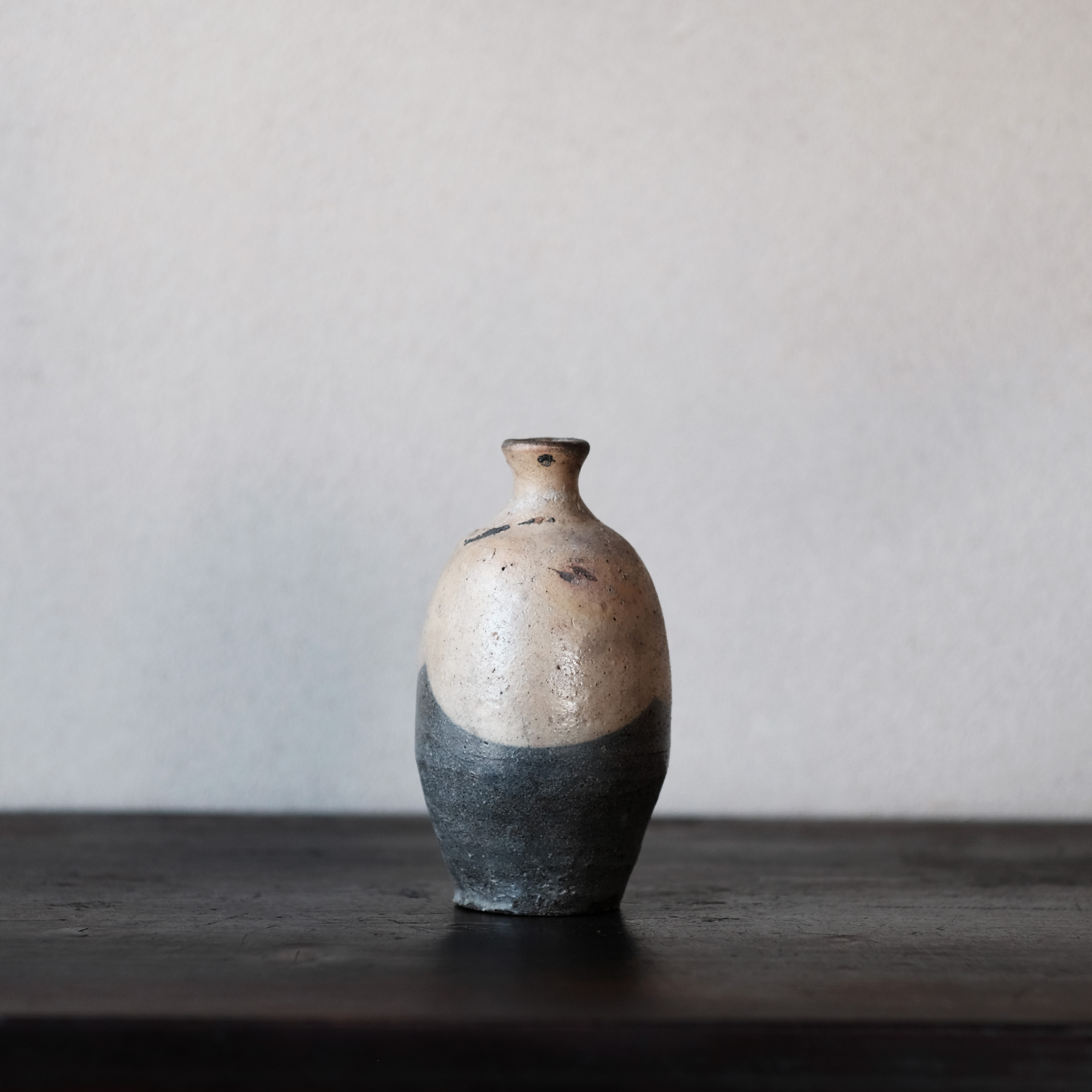 白丹波 幕掛徳利 | 骨董と詩学 Antique & Poetics | 蛇韻律