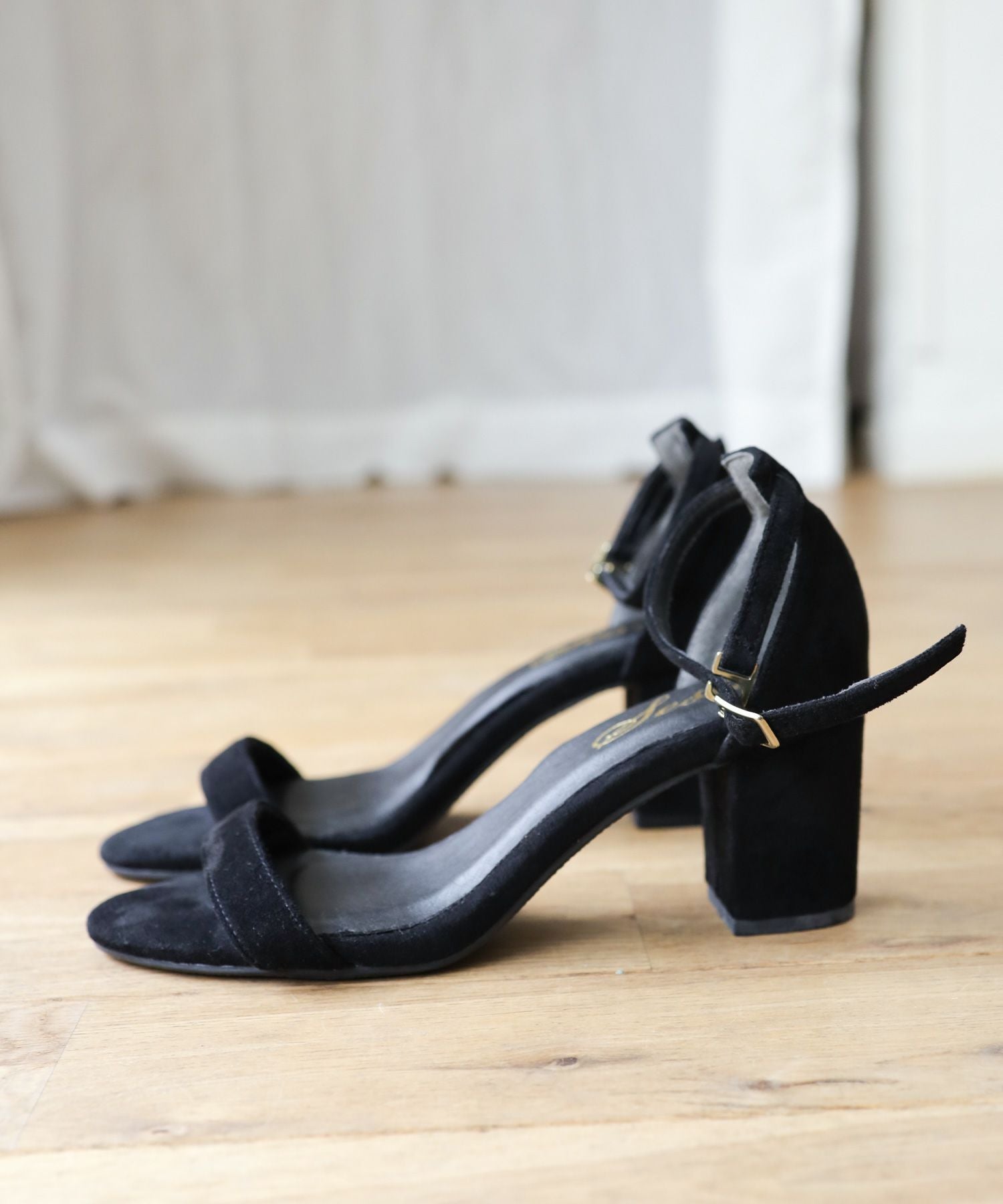 サテンリボンポインテッドトゥミュールサンダル | SESTO(セスト