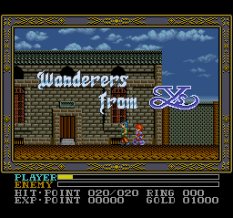 イースⅢ ワンダラーズ フロム イース ～げーむのせつめいしょ（仮