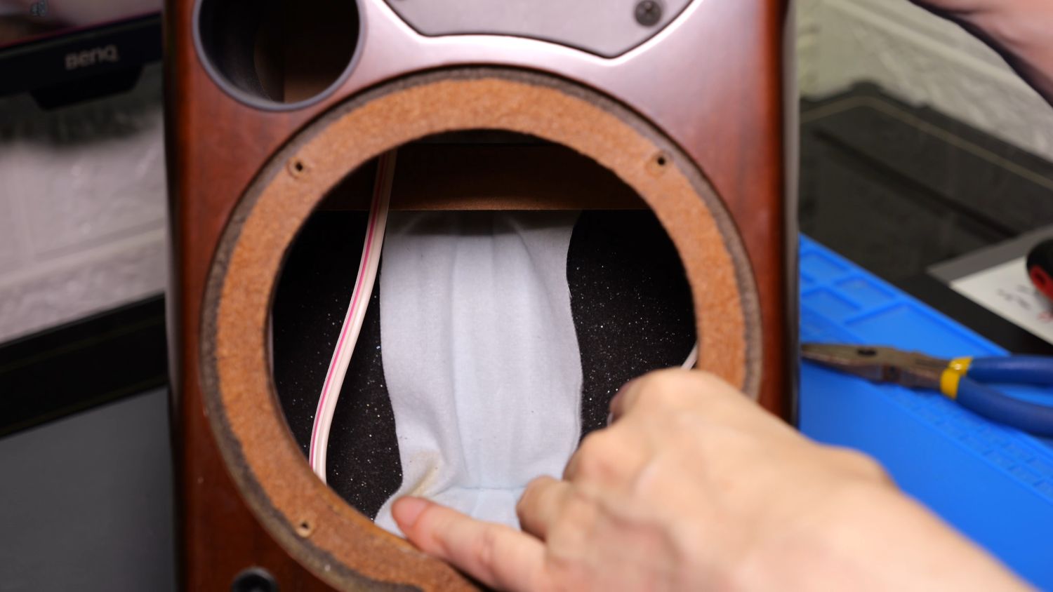 ONKYO D-102AX 修理記録｜劣化したスピーカーエッジを自力で交換して