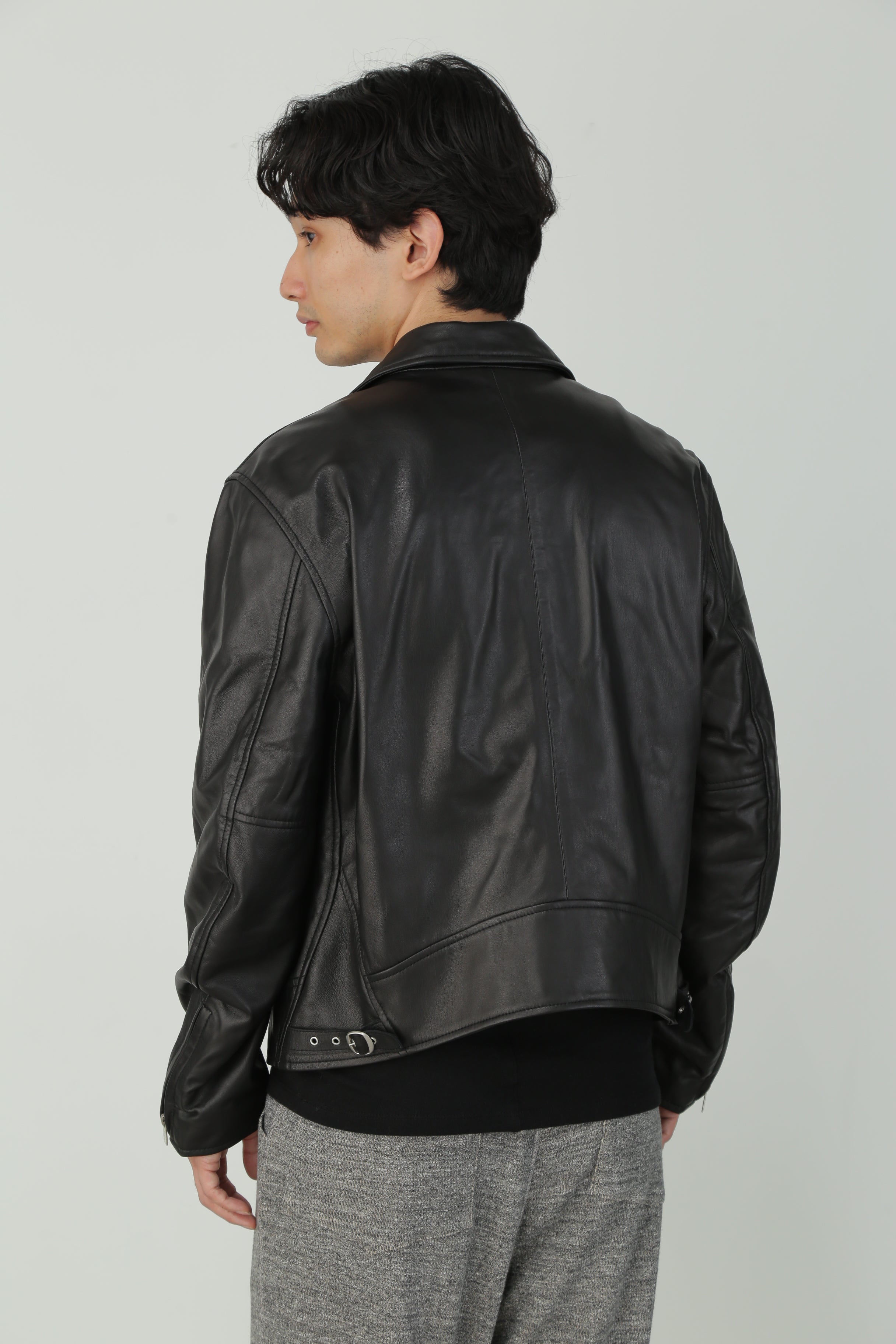 LEATHER RIDERS JACKET -Sheep leather- | SEVEN BY SEVEN