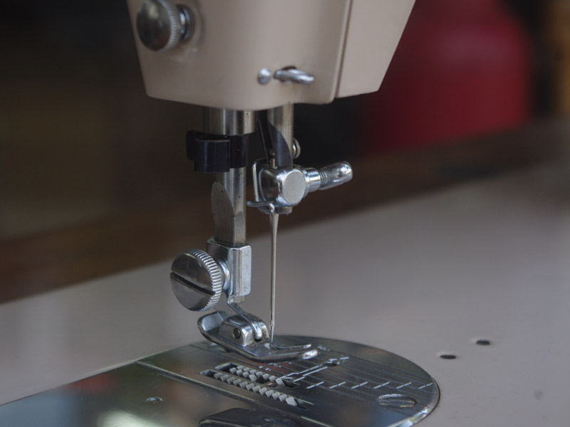 No.735 SINGER 227U シンガー製 家庭用足踏みミシン：アンティーク