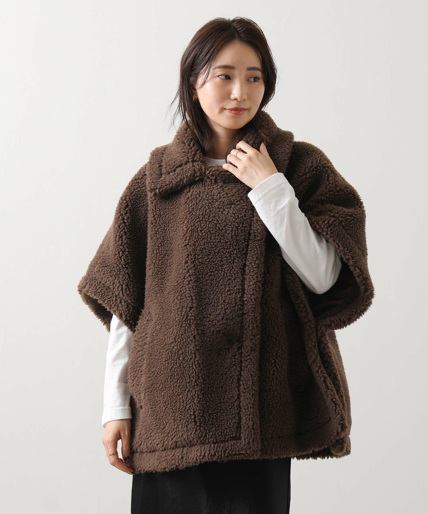 Gready Brilliants.テディボアポンチョコート | SEKIMIKI Online