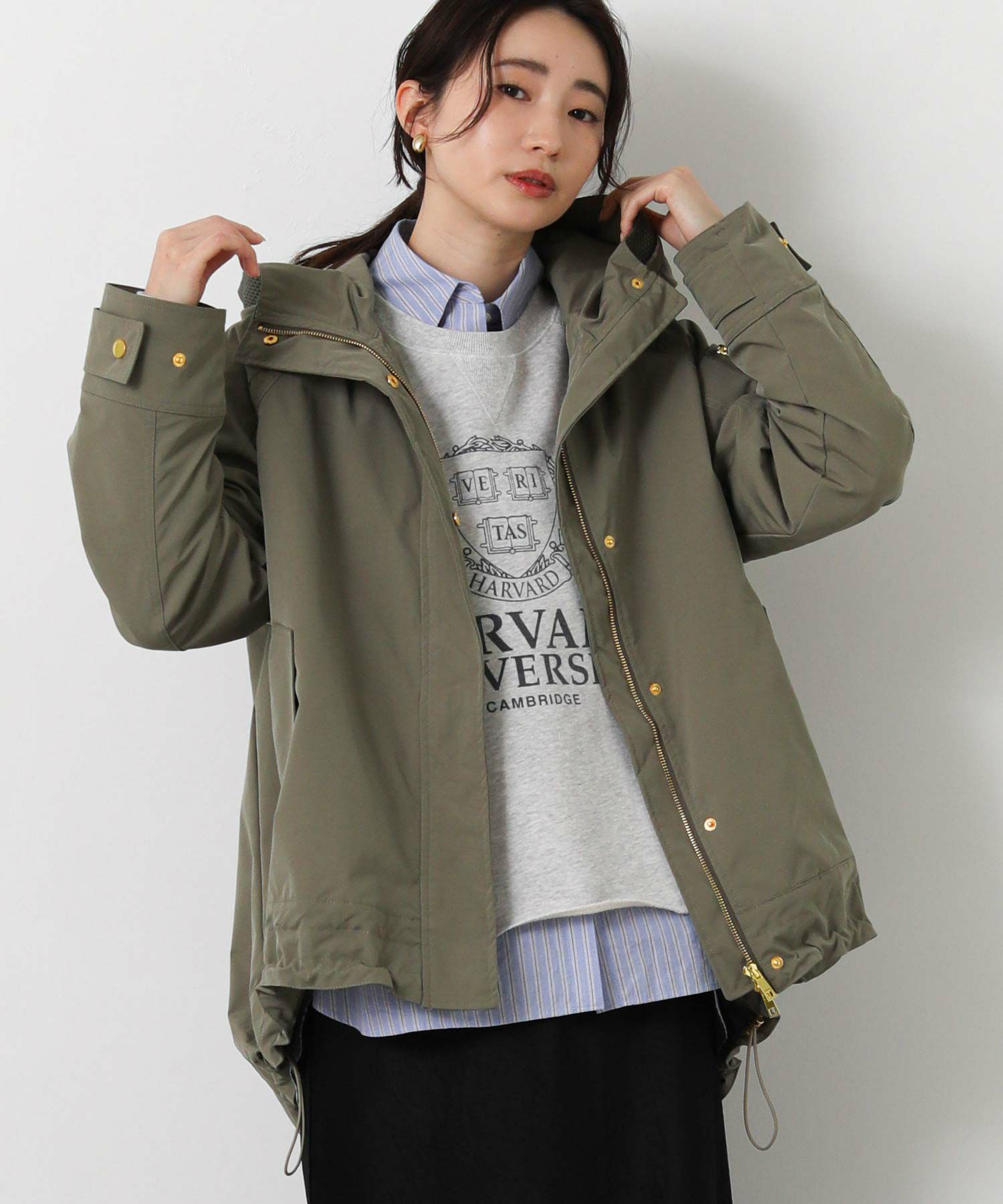 Gready Brilliantフード付きメッシュマウンテンパーカー | SEKIMIKI Online