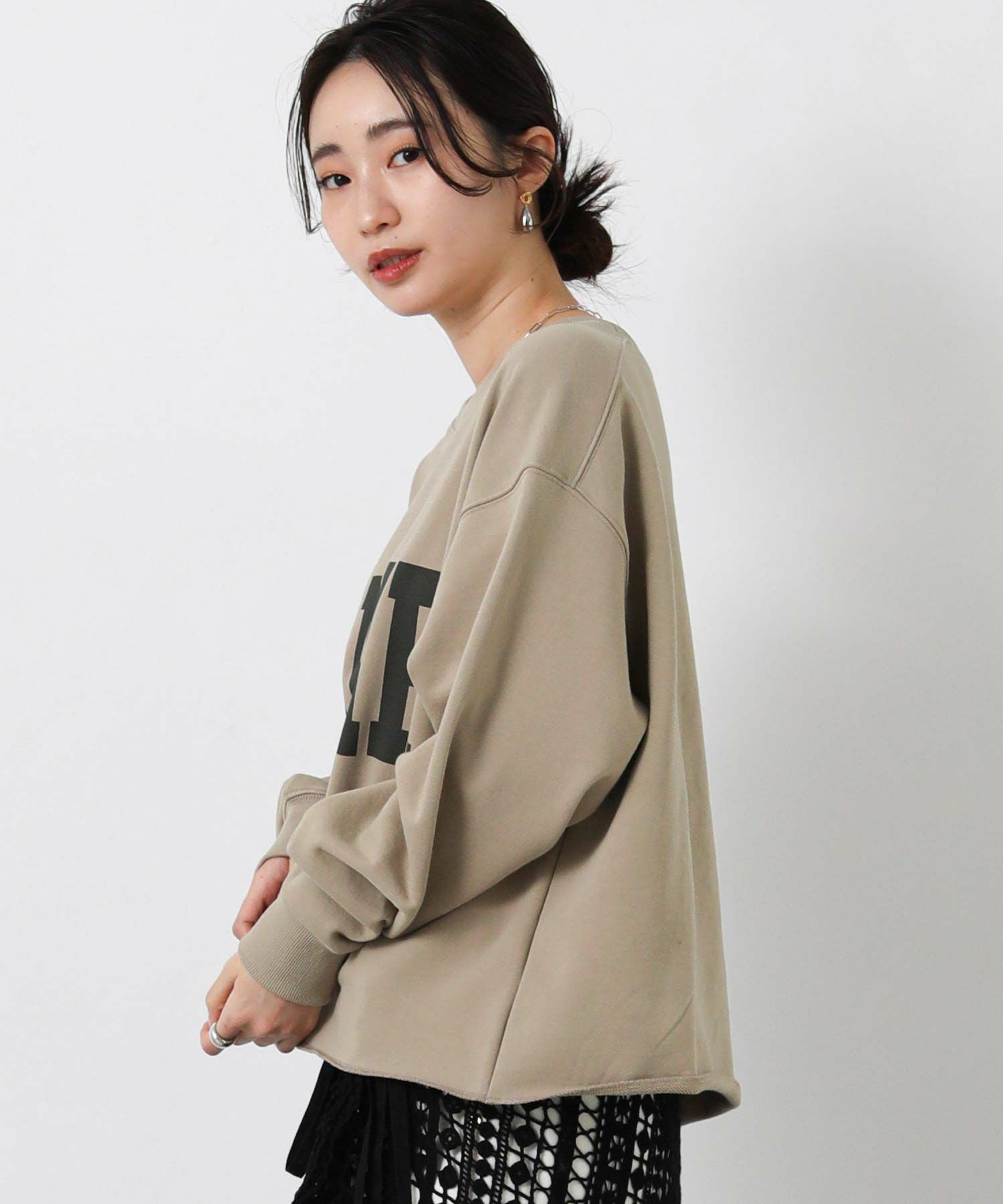 Gready Brilliant裏毛SAVIRロゴプルオーバー | SEKIMIKI Online