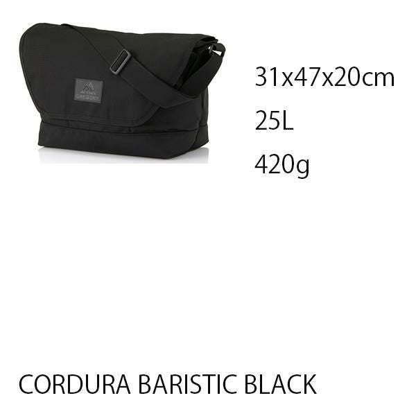 GREGORY グレゴリー バッグ オーセンティックメッセンジャー ブラック