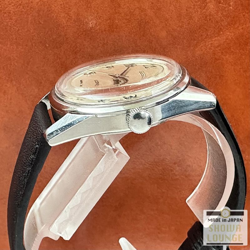 セイコー ロードマーベル 36000 絹目文字盤 全数字インデックス SS 手