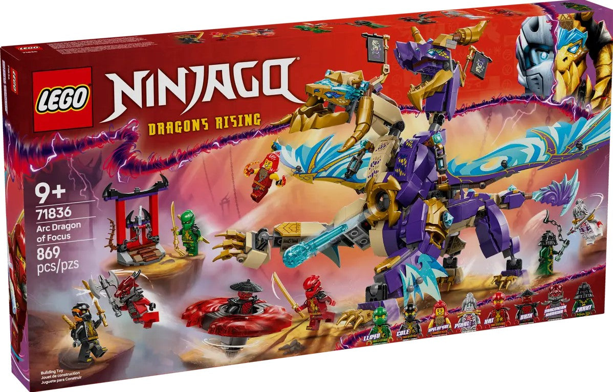 LEGO® NINJAGO® Arc Dragon of Focus – 71836 – LEGOLAND New York Resort