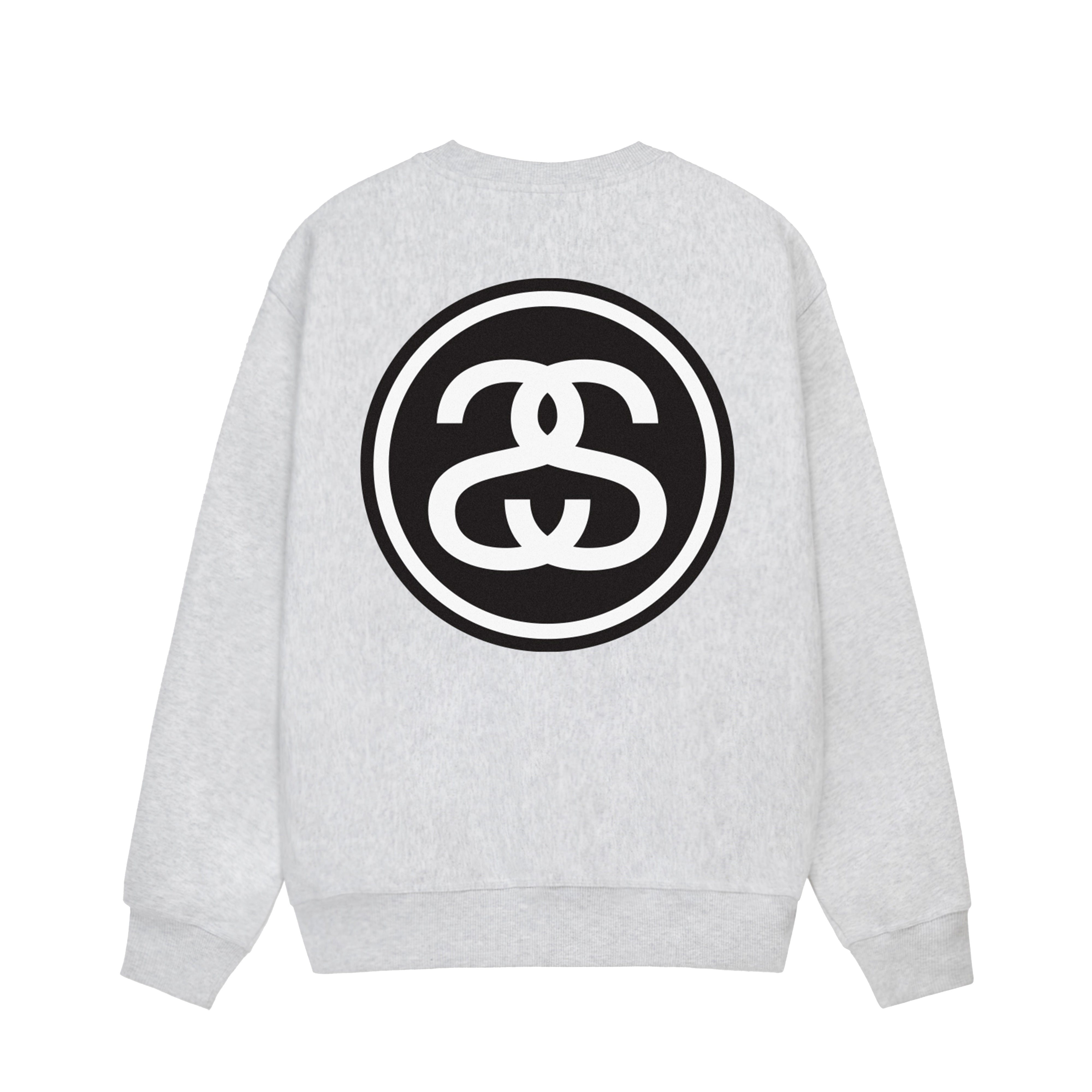 Stüssy: Men's Ss-Link Crew (Ash Heather) | DSMNY E-SHOP