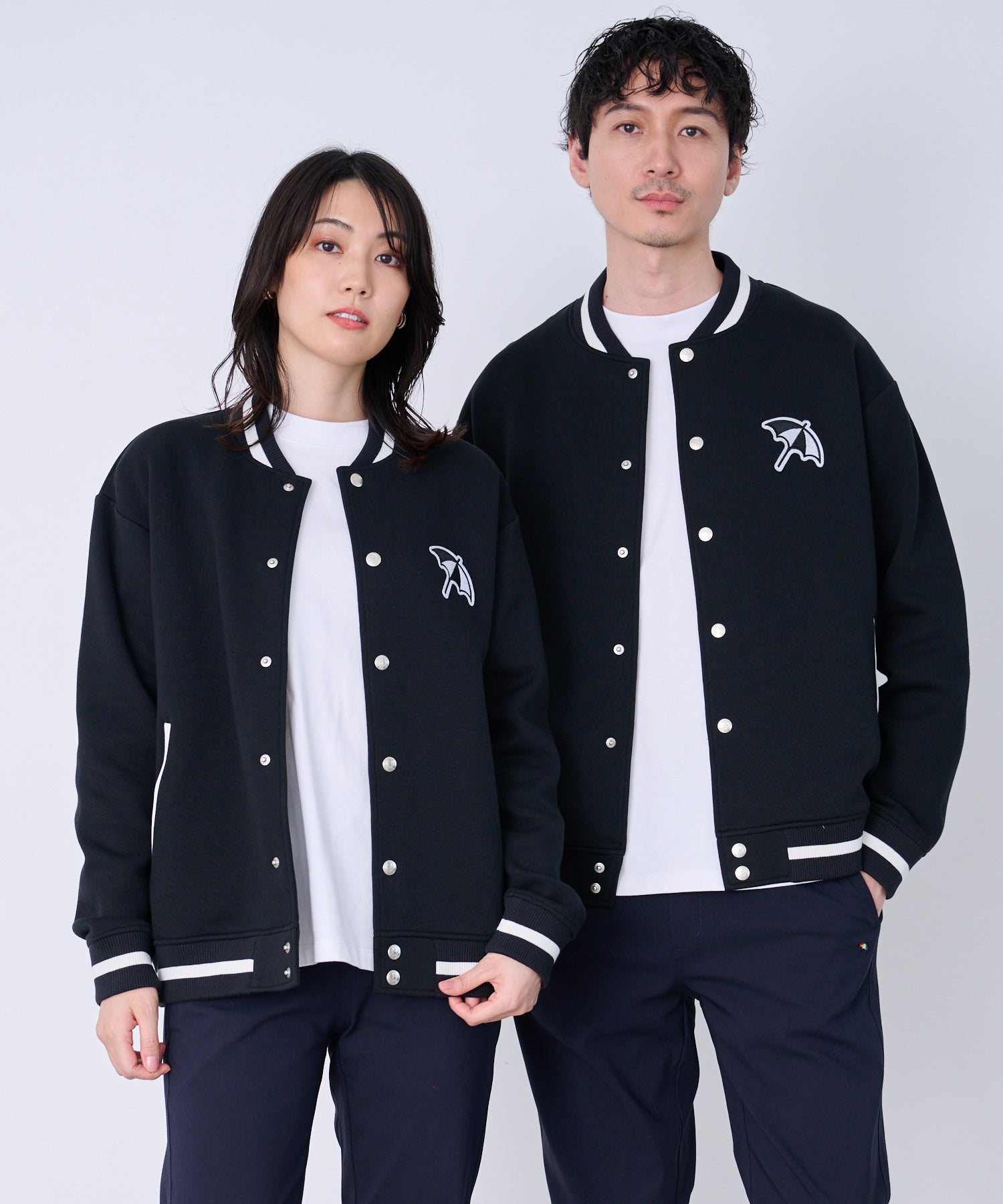 ダンボールニット シェア スタジアムジャンパー（スタジャン/ユニ