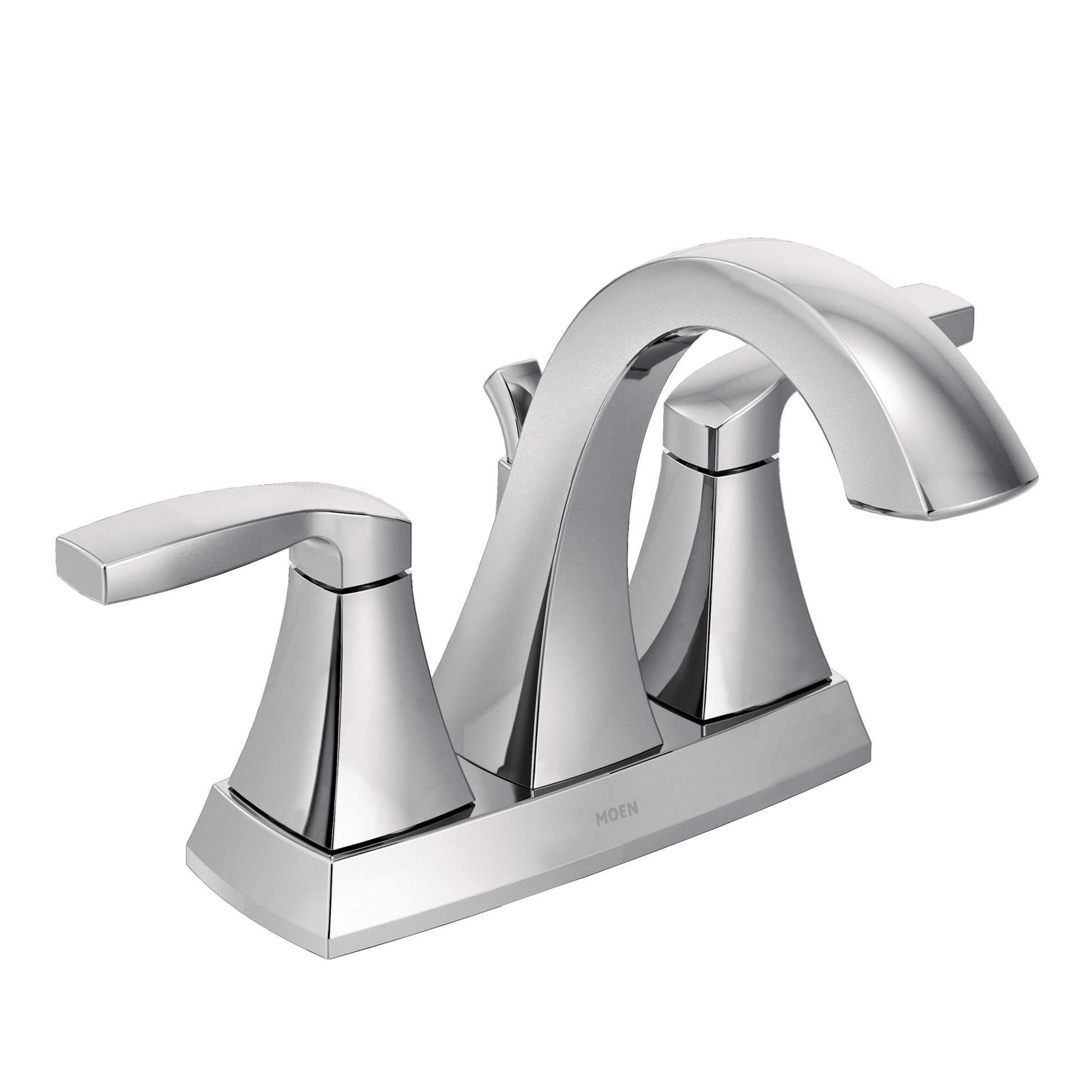 Voss Two-handle Centerset Bathroom Sink Faucet – Moen