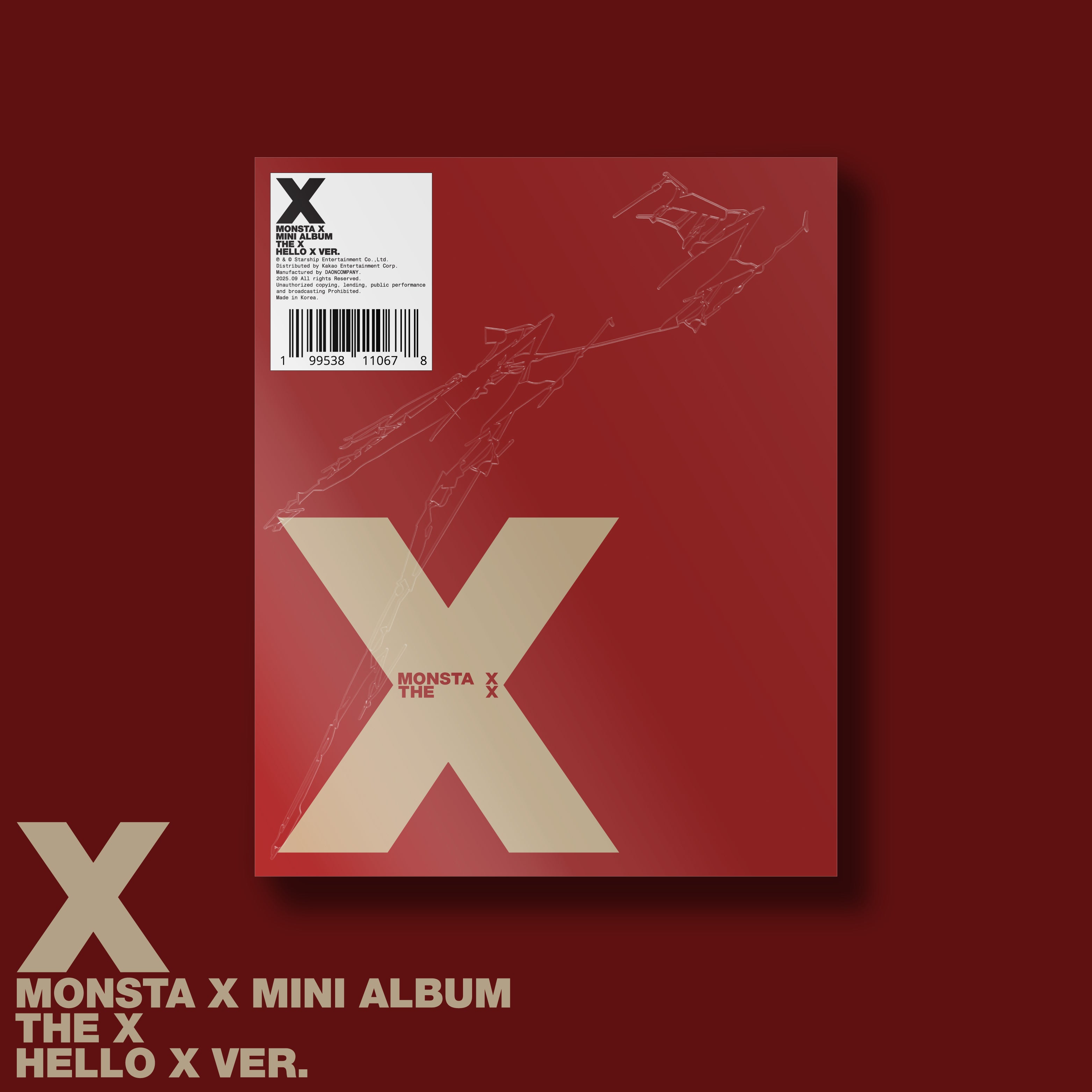 THE X – HELLO X VER. (Signed) – MONSTA X