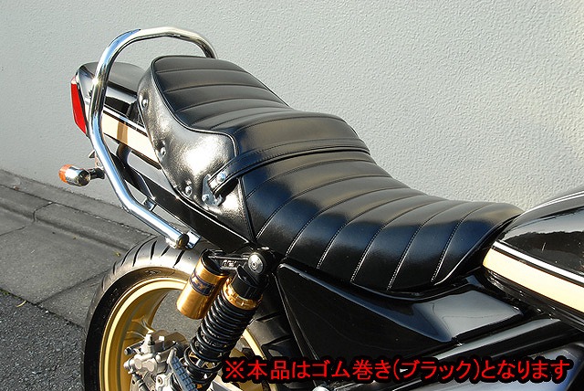 GS400 GS400E 極太メッキタンデムバー ブラック 新品 テクニカル