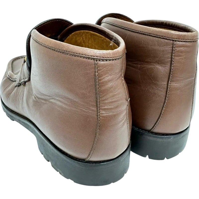 GUCCI/グッチ】 ホースビット(アンクル) ブーツ レザー ブラウン