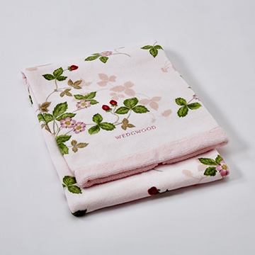 ウェッジウッド バスタオル （バスタオル）60×120cm ブルー 綿100