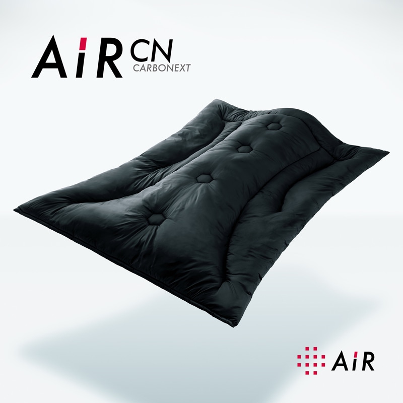 エアーCN］コンフォーター （シングルロング）150×210cm ブラック