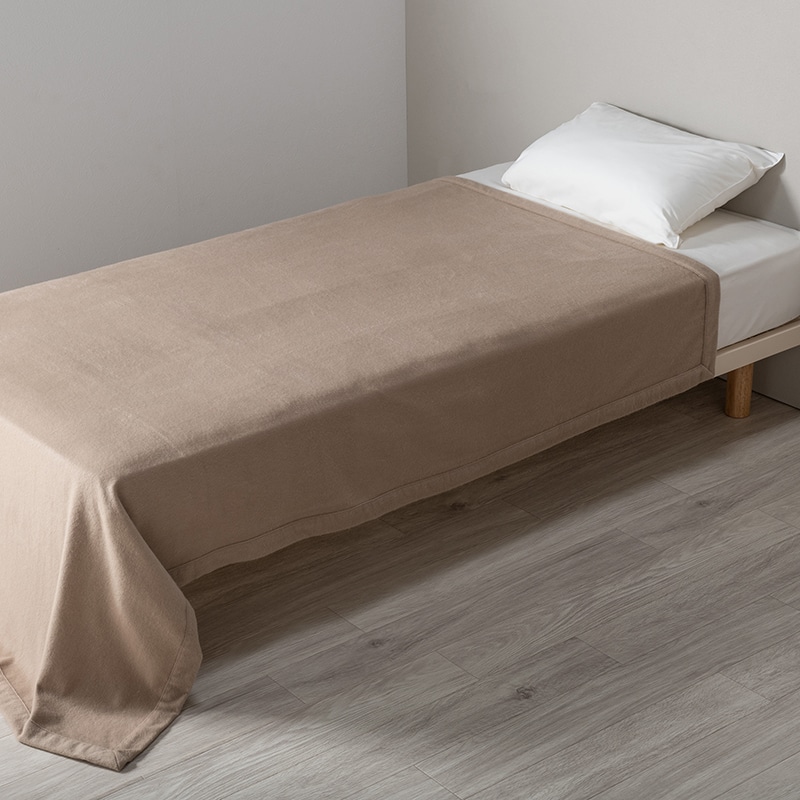 西川プレミアム カシミヤ毛布(ホワイトカシミヤ) （シングル）140