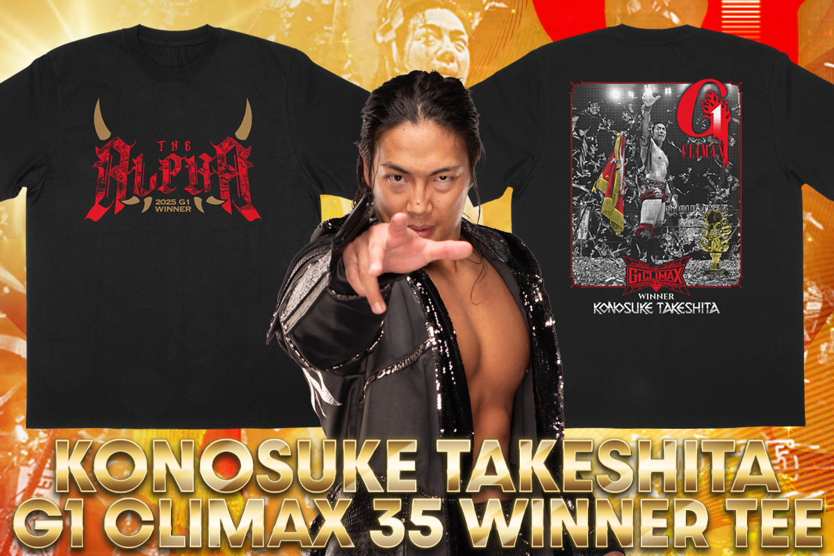 KONOSUKE TAKESHITA G1 CLIMAX 35 優勝記念Tシャツ
