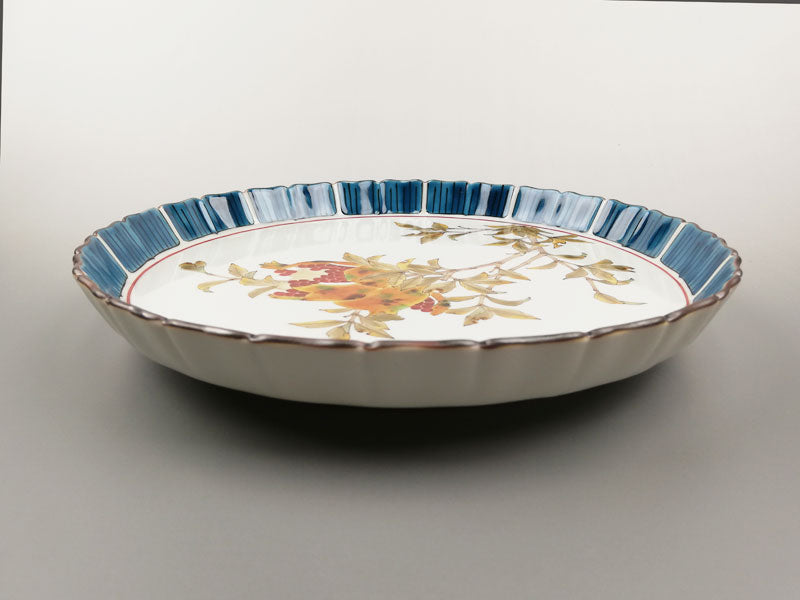 九谷焼【山田義明作】ざくろ 飾皿(木箱入り) – 漆陶舗あらき 輪島塗