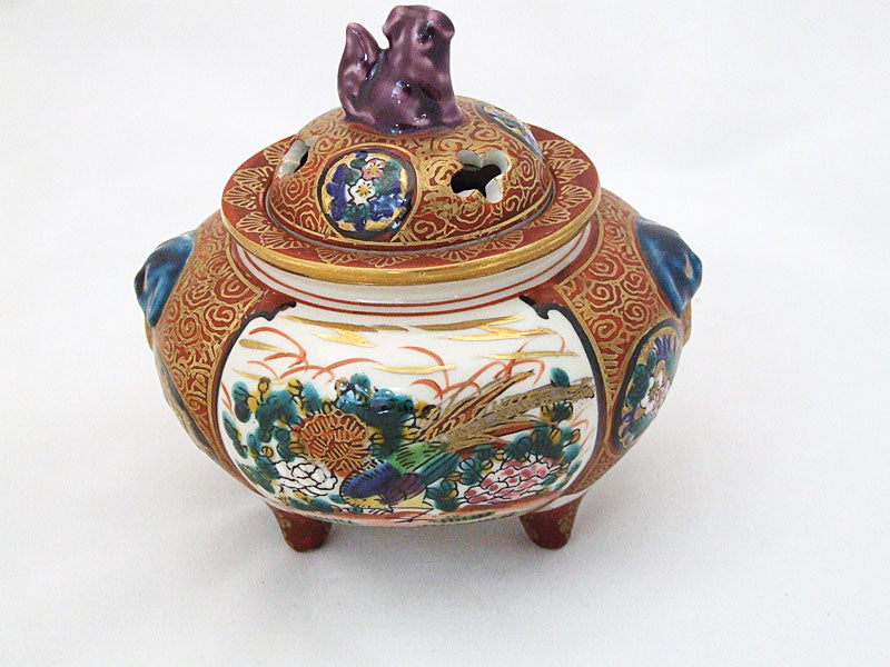 九谷焼 庄三 香炉 – 漆陶舗あらき 輪島塗 九谷焼 山中塗 公式