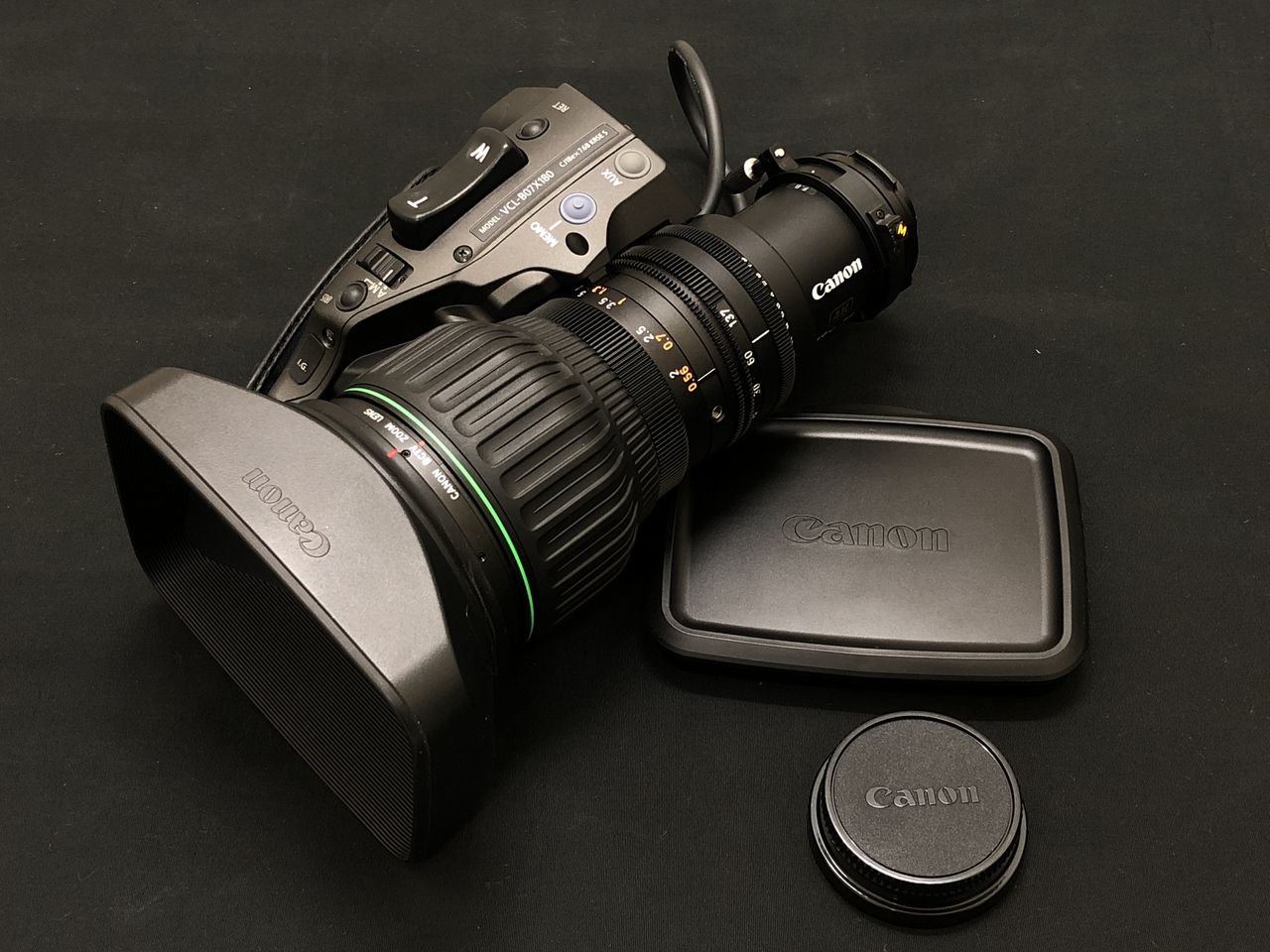 Canon CJ18ex7.6BKRS-E 4K放送用 18倍ポータブルズームレンズ(SONY VCL