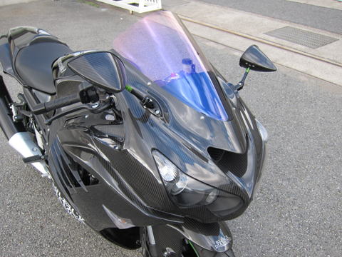 ZX-14R【ストリート用】アッパーカウルSTD – A-TECH Online Shop