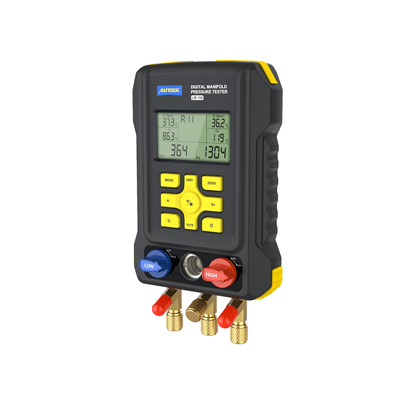 AUTOOL LM120 AC Manifold Gauge Refrigerant Identifier - AUTOOL