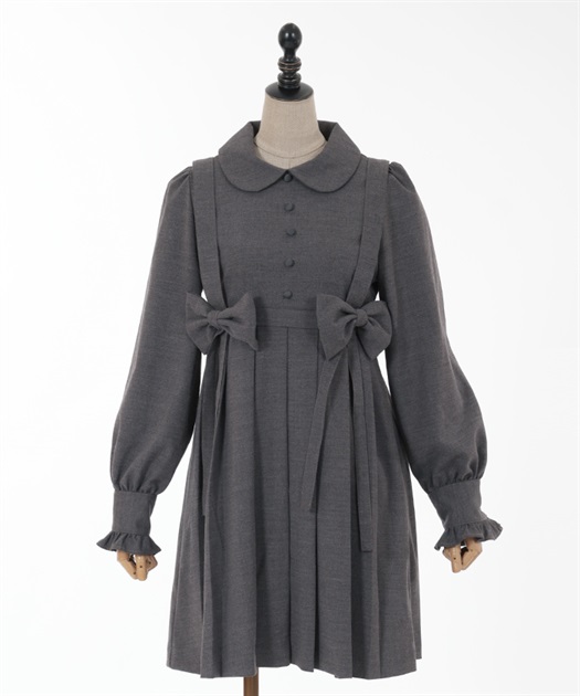 リボンプリーツワンピース | Fickle Bebe -outlet- | axes femme