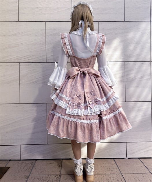 ブリリアントローズジャンパースカート【受注生産】 | Chalmiere