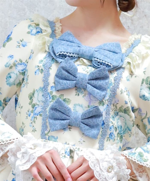 アンティークローズ柄ワンピ | kawaii | axes femme online shop