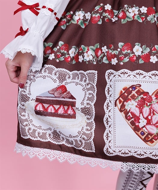 ベイクドベリージャンパースカート【三次予約】 | Chalmiere | axes